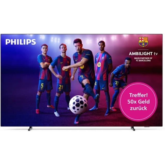 48OLED760/12 121 cm (48") OLED Ambilight TV metall